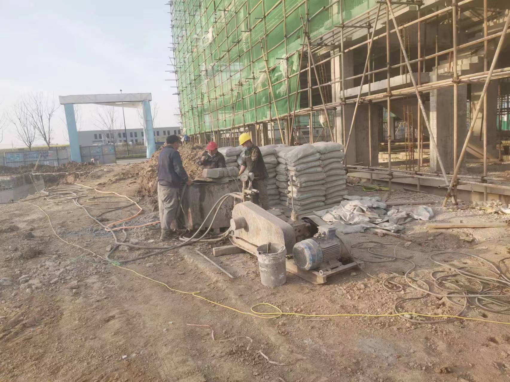 仙桃别墅下沉注浆