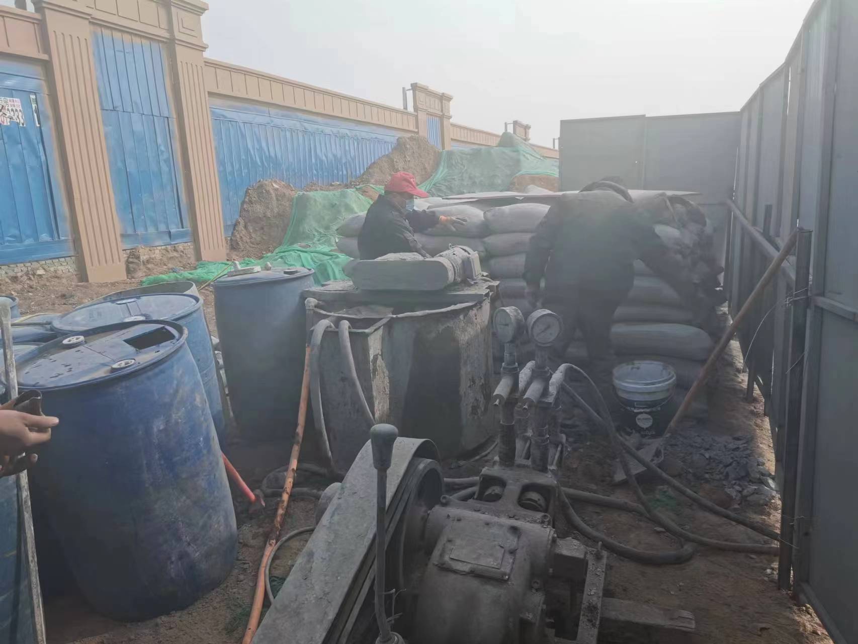 仙桃房屋下沉注浆